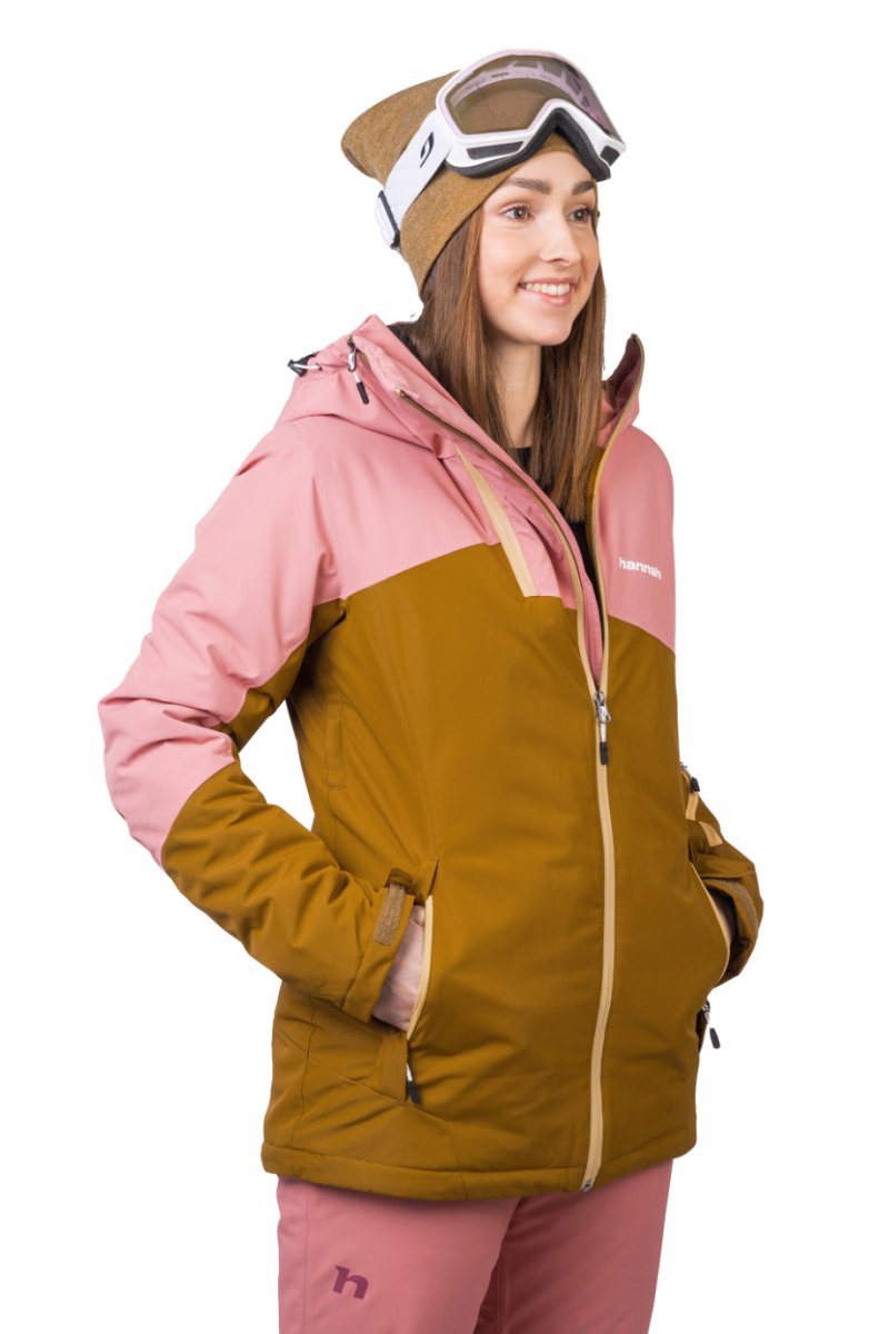 Veste / Hardhsell avec membrane Resstex 10 000mm et technologie Duratherm classic "Hannah − MAKY COL" - Planète Rando