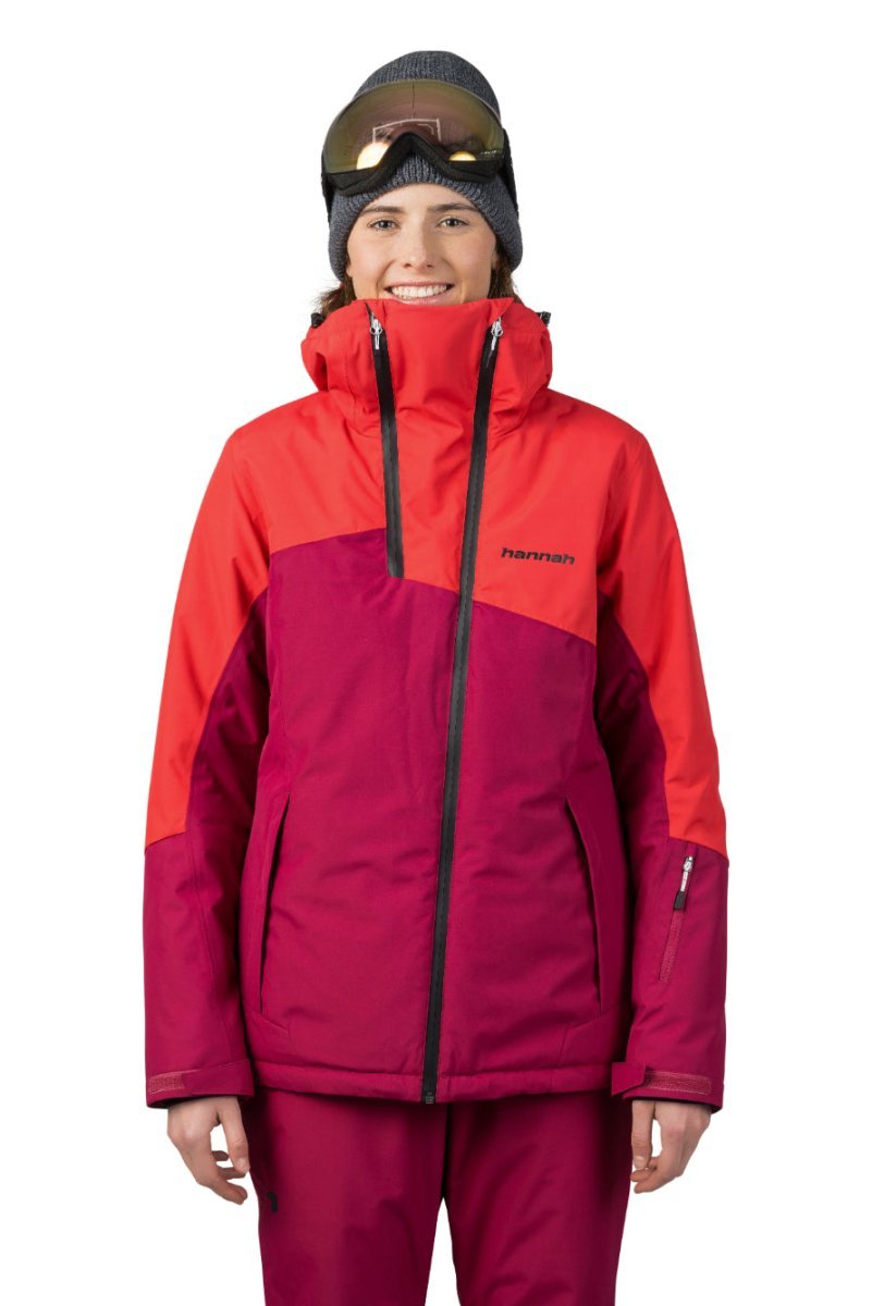 Veste / Hardhsell avec membrane Resstex 10 000mm et technologie Duratherm classic "Hannah − MAKY COL" - Planète Rando