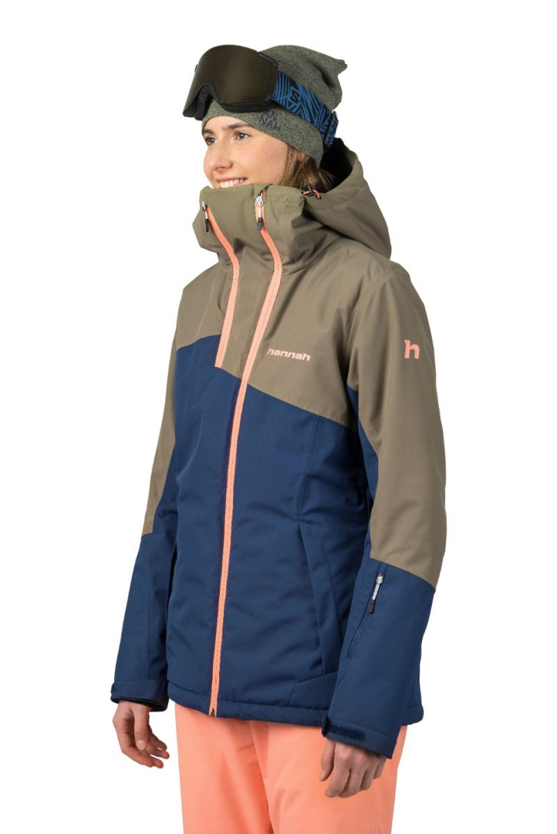 Veste / Hardhsell avec membrane Resstex 10 000mm et technologie Duratherm classic "Hannah − MAKY COL" - Planète Rando