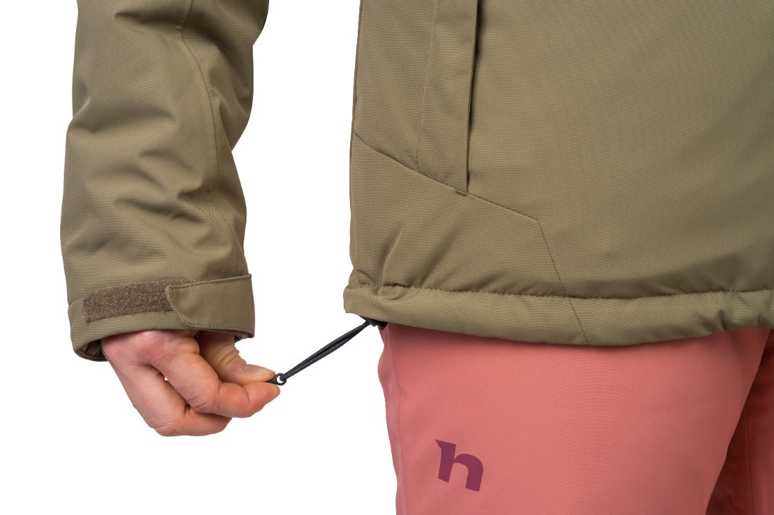 Veste / Hardhsell avec membrane Resstex 10 000mm et technologie Duratherm classic "Hannah − MAKY COL" - Planète Rando