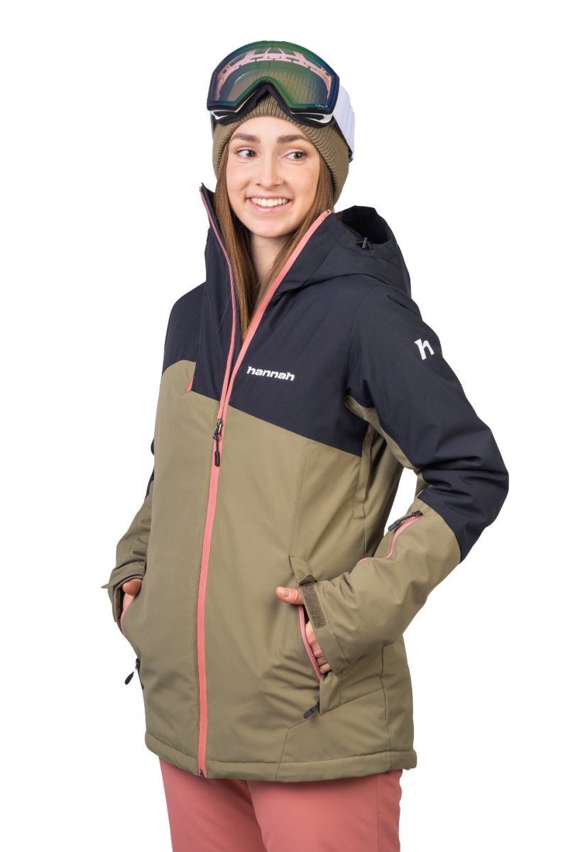 Veste / Hardhsell avec membrane Resstex 10 000mm et technologie Duratherm classic "Hannah − MAKY COL" - Planète Rando