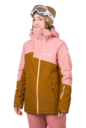 Veste / Hardhsell avec membrane Resstex 10 000mm et technologie Duratherm classic "Hannah − MAKY COL" - Planète Rando