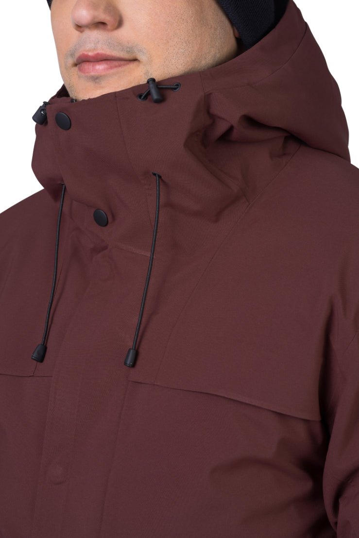 Veste imperméable / Parka avec Resstex membrane 5000mm Duratherm High Loft pour homme "Hannah − NORTHPOLE" - Planète Rando