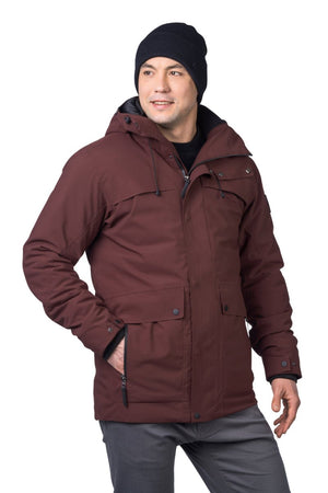 Veste imperméable / Parka avec Resstex membrane 5000mm Duratherm High Loft pour homme "Hannah − NORTHPOLE" - Planète Rando