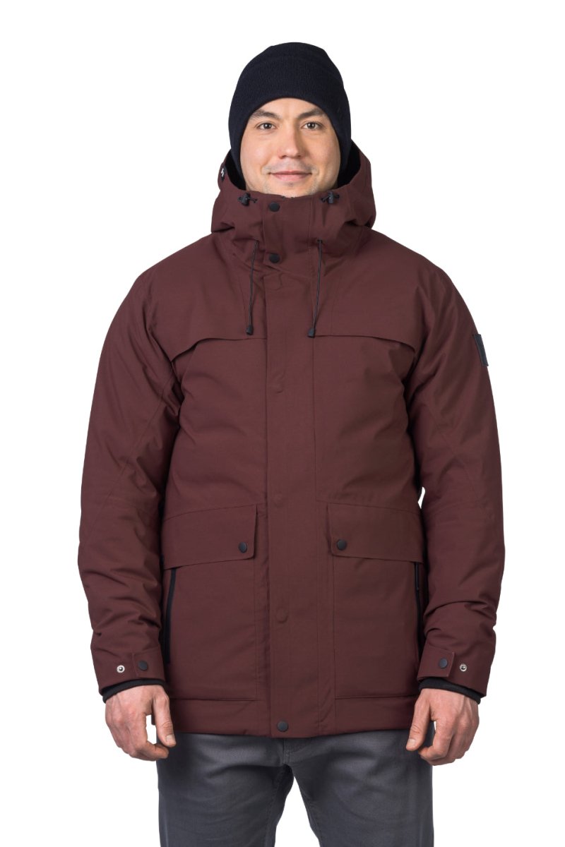 Veste imperméable / Parka avec Resstex membrane 5000mm Duratherm High Loft pour homme "Hannah − NORTHPOLE" - Planète Rando