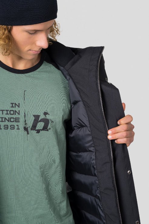 Veste imperméable / Parka avec Resstex membrane 5000mm Duratherm High Loft pour homme "Hannah − NORTHPOLE" - Planète Rando