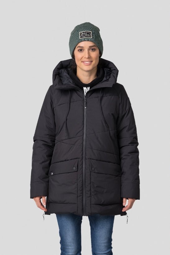 Veste imperméable / parka d'hiver avec membrane Resstex 5000mm et Duratherm High Loft pour femme "Hannah − REBECA" - Planète Rando