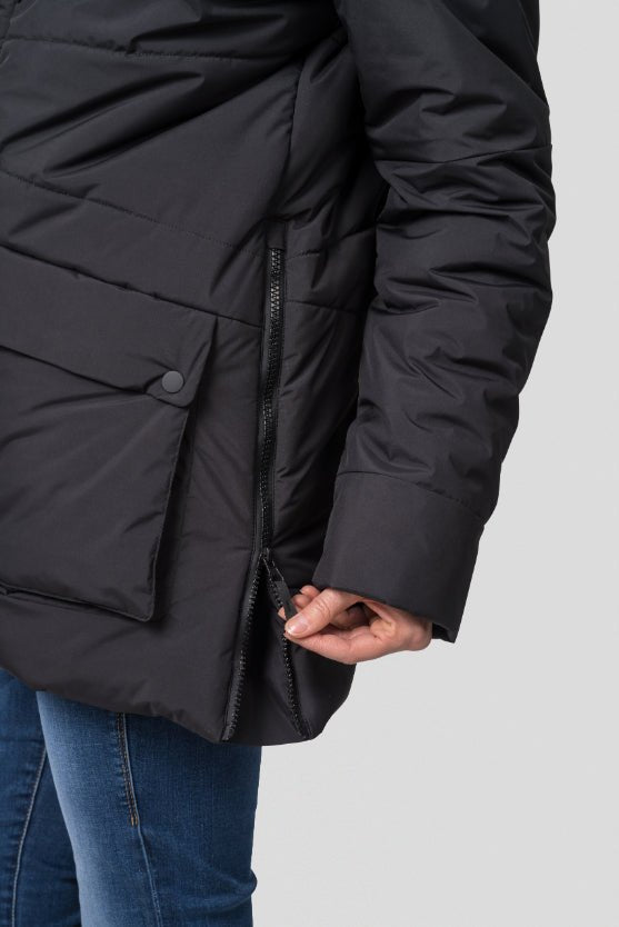Veste imperméable / parka d'hiver avec membrane Resstex 5000mm et Duratherm High Loft pour femme "Hannah − REBECA" - Planète Rando