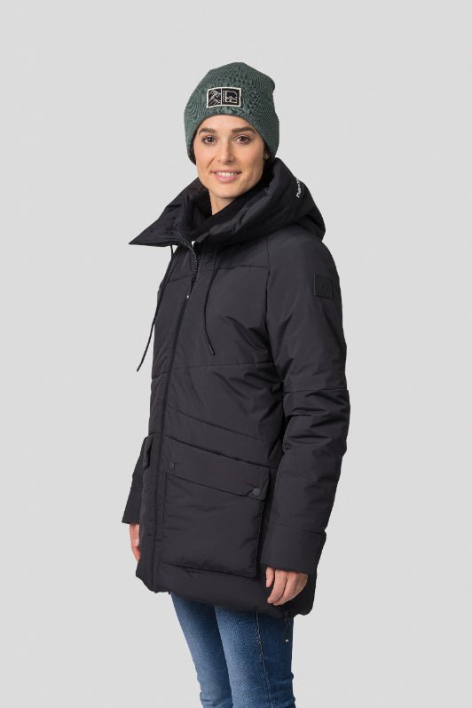 Veste imperméable / parka d'hiver avec membrane Resstex 5000mm et Duratherm High Loft pour femme "Hannah − REBECA" - Planète Rando