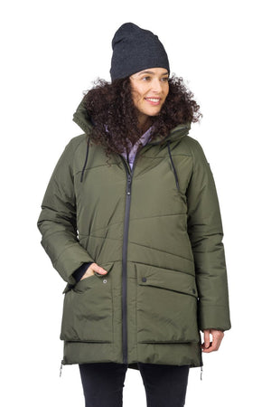 Veste imperméable / parka d'hiver avec membrane Resstex 5000mm et Duratherm High Loft pour femme "Hannah − REBECA" - Planète Rando