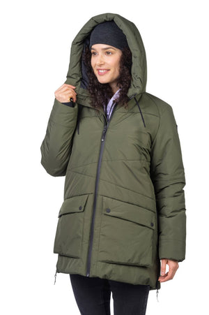 Veste imperméable / parka d'hiver avec membrane Resstex 5000mm et Duratherm High Loft pour femme "Hannah − REBECA" - Planète Rando