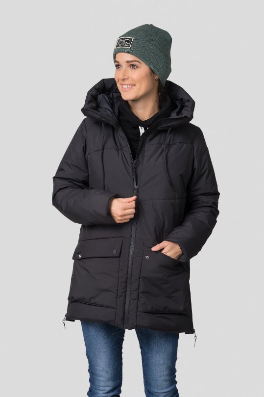 Veste imperméable / parka d'hiver avec membrane Resstex 5000mm et Duratherm High Loft pour femme "Hannah − REBECA" - Planète Rando