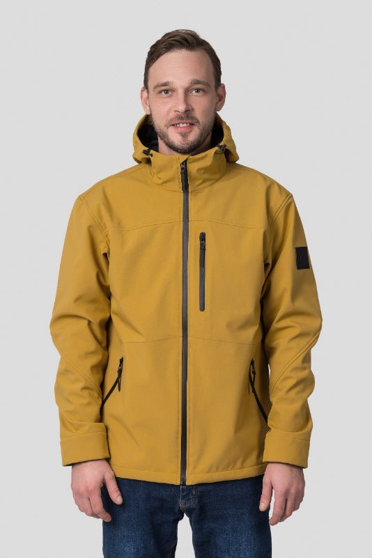 Veste / Softshell de randonnée avec membrane déperlante 8000mm et respirante "Hannah − WANDER" - Planète Rando