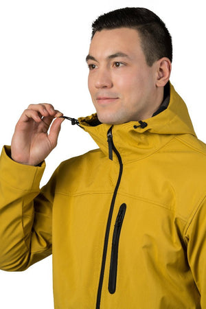 Veste / Softshell de randonnée avec membrane déperlante 8000mm et respirante "Hannah − WANDER" - Planète Rando
