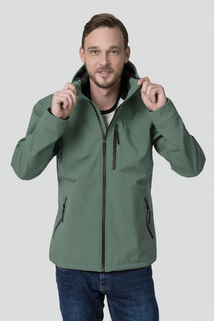 Veste / Softshell de randonnée avec membrane déperlante 8000mm et respirante "Hannah − WANDER" - Planète Rando