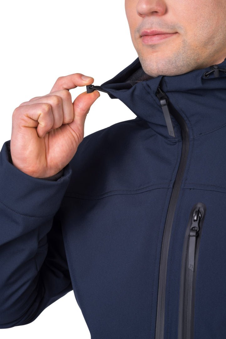 Veste / Softshell de randonnée avec membrane déperlante 8000mm et respirante "Hannah − WANDER" - Planète Rando