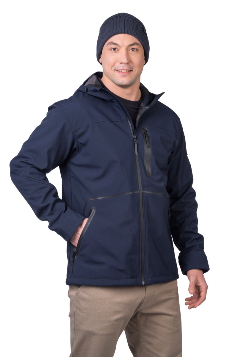 Veste / Softshell de randonnée avec membrane déperlante 8000mm et respirante "Hannah − WANDER" - Planète Rando