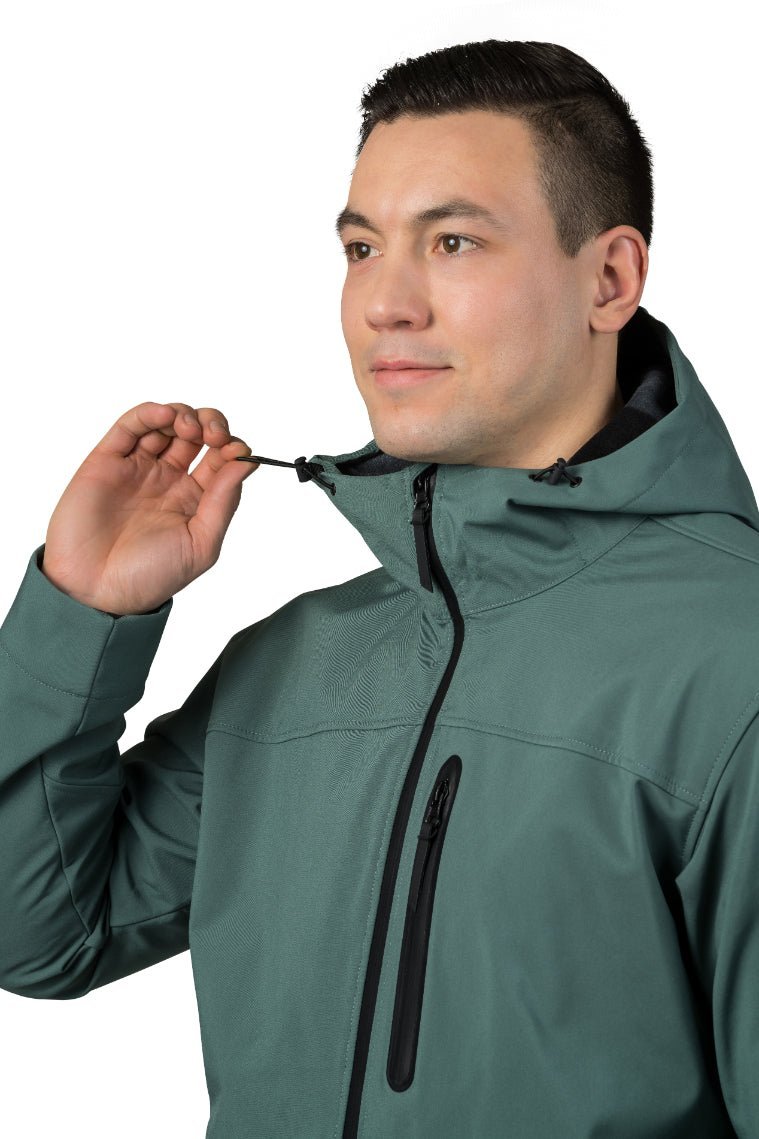 Veste / Softshell de randonnée avec membrane déperlante 8000mm et respirante "Hannah − WANDER" - Planète Rando