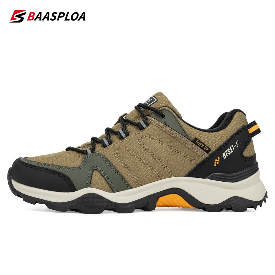 Chaussures de randonnée antidérapantes pour homme "Baasploa – Goes UP" - Khaki / 41 | Planète Rando