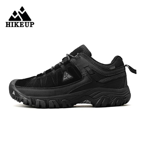 Chaussures de randonnée renforcée avec HikGrip control "HIKEUP - 03" - Black / 40 | Planète Rando