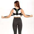 Correcteur de posture ajustable pour le dos, les épaules et la colonne vertébrale 