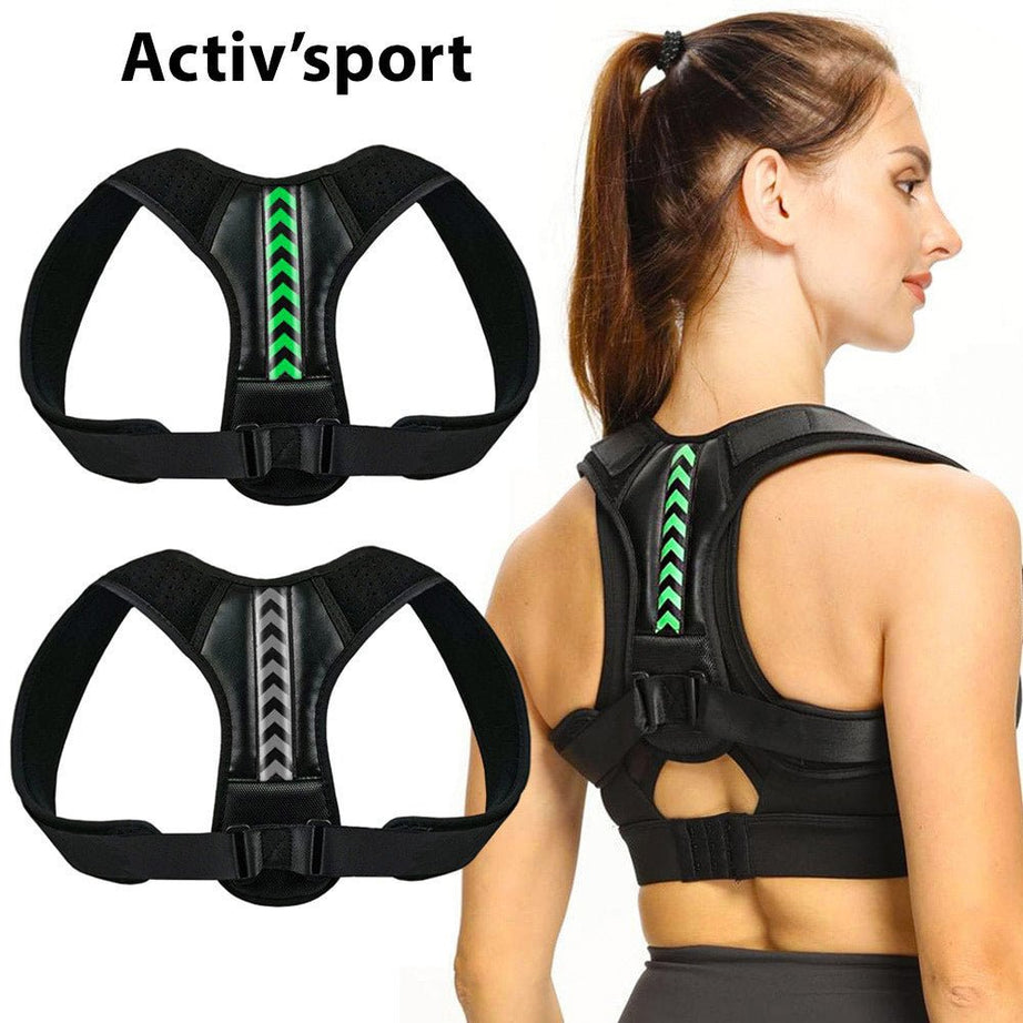 Correcteur de posture ajustable pour le dos, les épaules et la colonne vertébrale "Sposafe - Activ'sport" - | Planète Rando