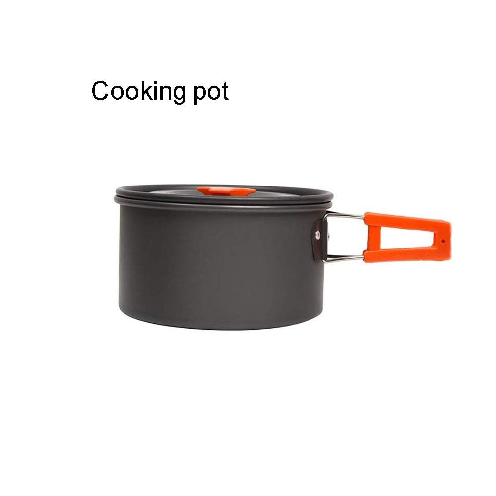 Ensemble kit de cuisine popote camping en aluminium "LISM - Outdoor kit" - Popote | Planète Rando