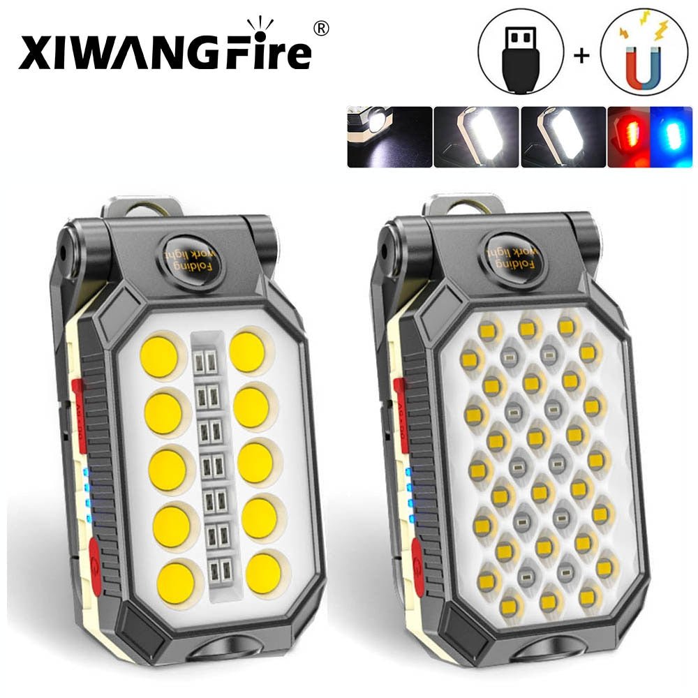Lampe de poche portable à LED rechargeable par USB 180g "XIWANGFIRE - T6" - | Planète Rando
