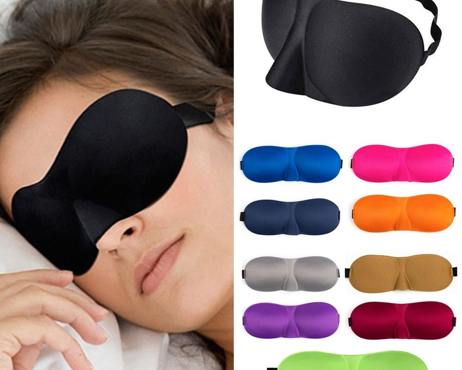 Masque de sommeil moulé avec bonnet profilé en 3D 13g "Tcare – Good night" - Planète Rando