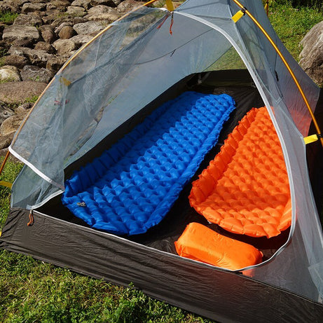 Matelas gonflable de camping ultraléger 340g "LightTour - Compact" - | Planète Rando