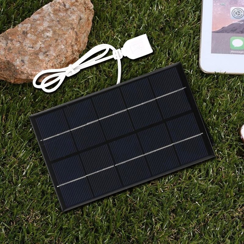 Mini-panneau solaire ultra-léger USB 5W / 5V "Luxuglow - Solar panel" - Default Title | Planète Rando