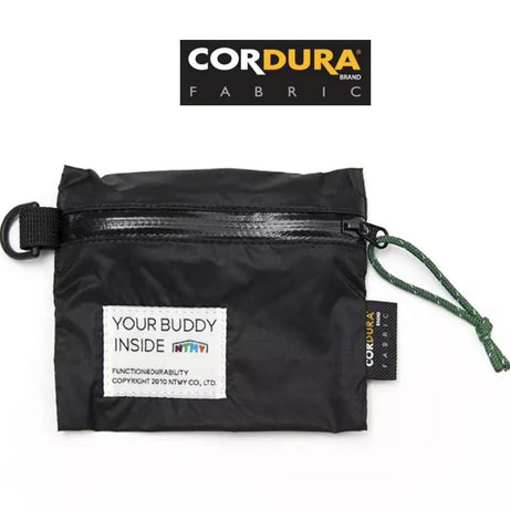 Mini porte-monnaie / sacoche de rangement étanche 50g "Cordura Fabric - Your Buddy Inside" - | Planète Rando