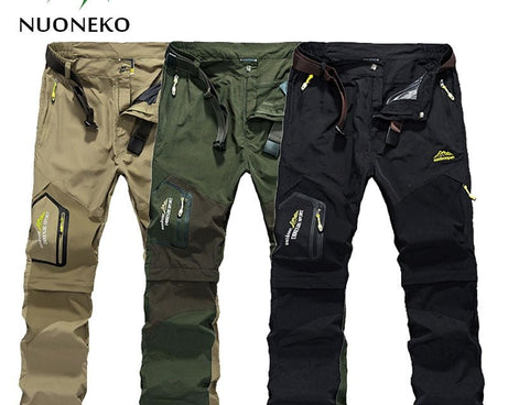 Pantalon de randonnée 2 en 1 avec short amovible pour homme "NUONEKO - PN09" - Planète Rando