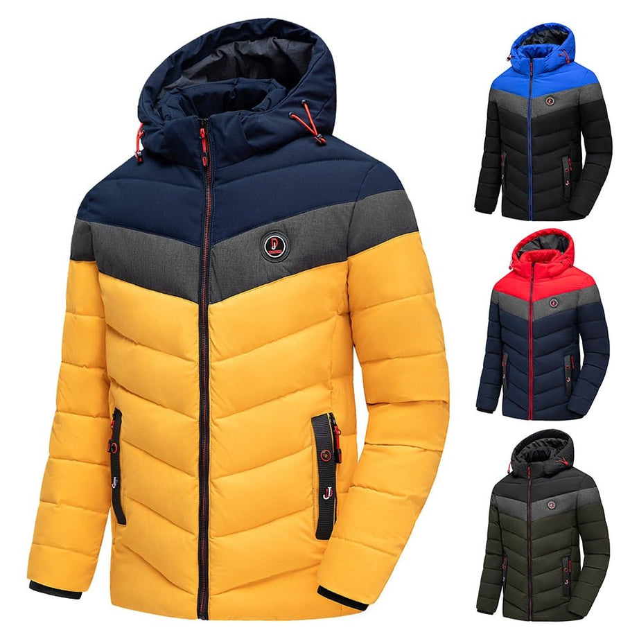 Parka chaude & imperméable automne-hiver pour homme 1,35kg "TFU - Winter jacket -10°C" - | Planète Rando