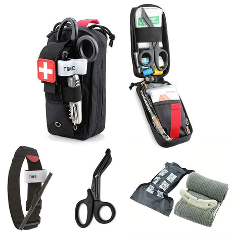 Pochette tactique médicale, IFAK / kit de premiers secours "Clusgo - EMT medik" - | Planète Rando