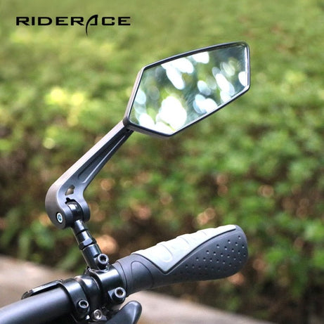 Rétroviseurs de guidon de vélo réglable 360° miroir gauche et droit "Riderrace - RR7679" - Planète Rando
