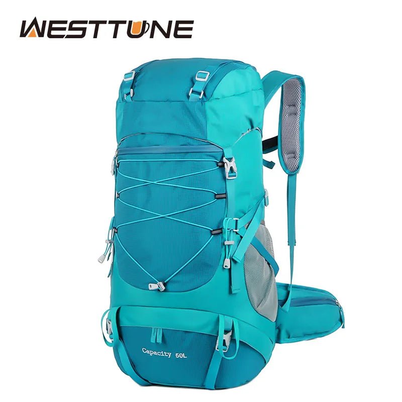 Bseash Sac à Dos Randonnée 40L Léger Imperméable Avec Housse De Pluie - Camping Escalade Ski Vélo