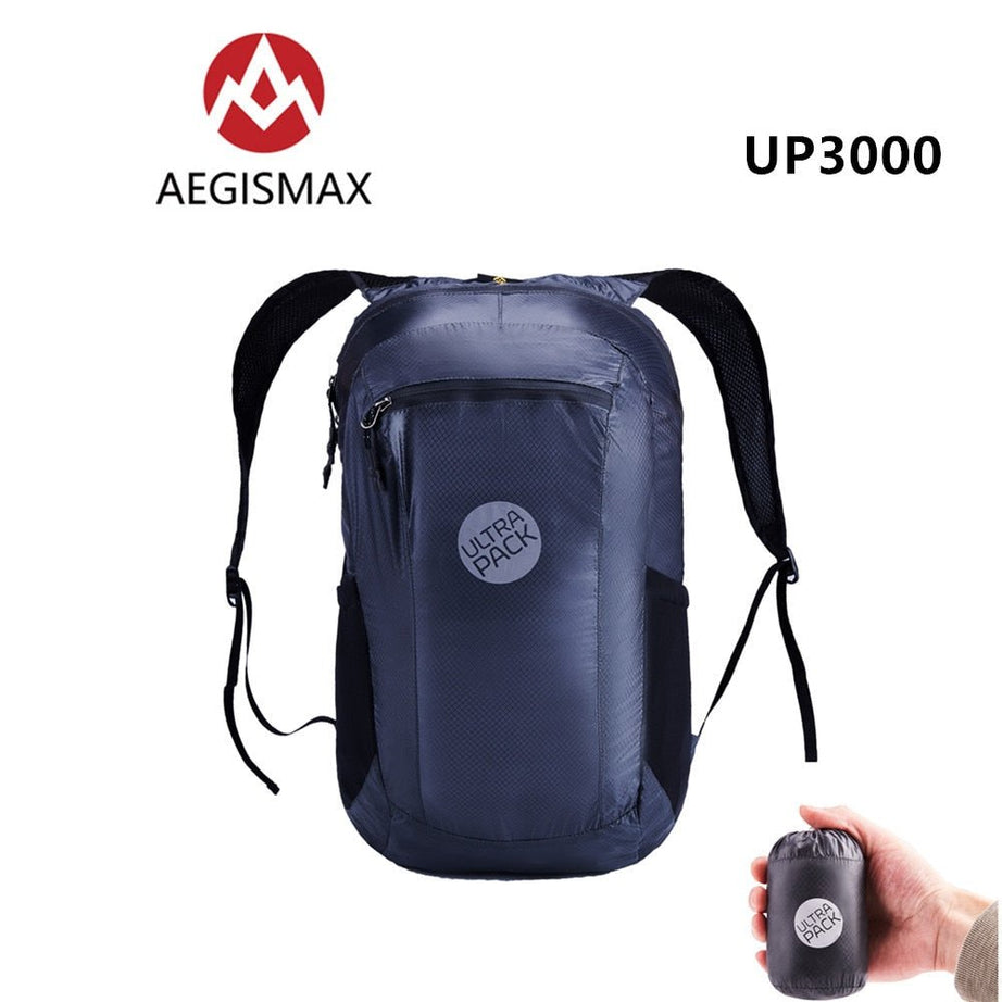 Sac à dos imperméable, ultraléger et pliable 100g "AEGISMAX – Ultra pack 18L" - Planète Rando
