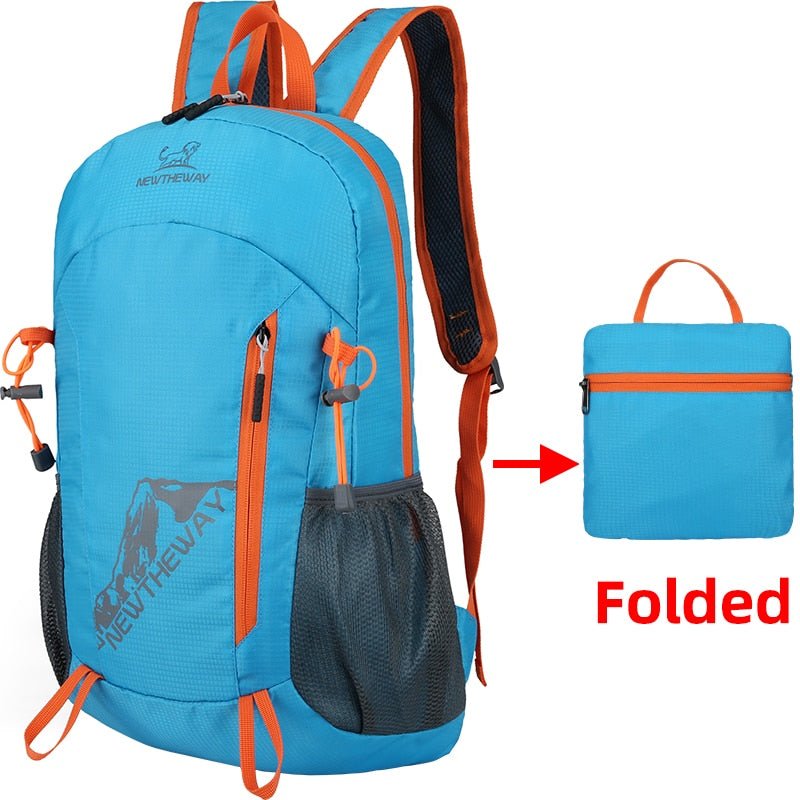 Sac à Dos Pliable Ultraléger 28L Cozary - Imperméable, Pour Randonnée, Voyage, Sport, Se Range En Petit Format