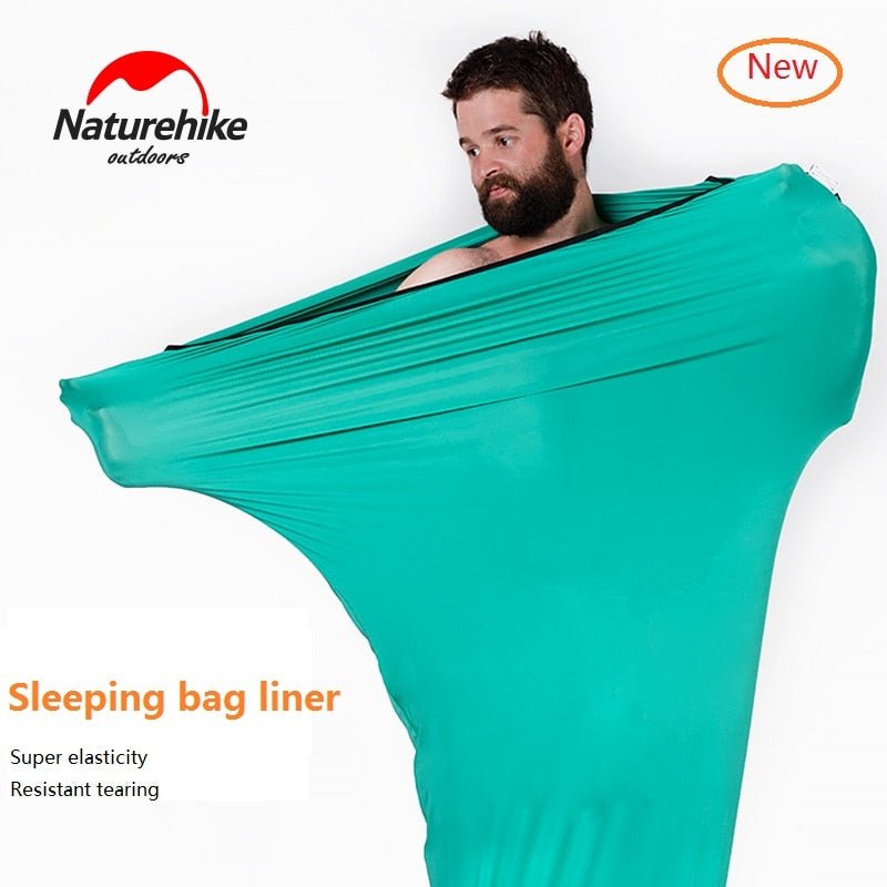 Drap de sac de couchage / sac à viande à haute élasticité en coton 360g "Naturehike - Sleeping bag liner" - | Planète Rando