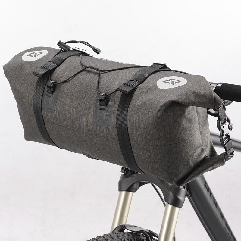 ROCKBROS Petit sac de guidon de vélo - Sac de rangement pratique pour  guidon de vélo - Pochette de rangement avec bandoulière - Petit sac de vélo  de route de montagne 