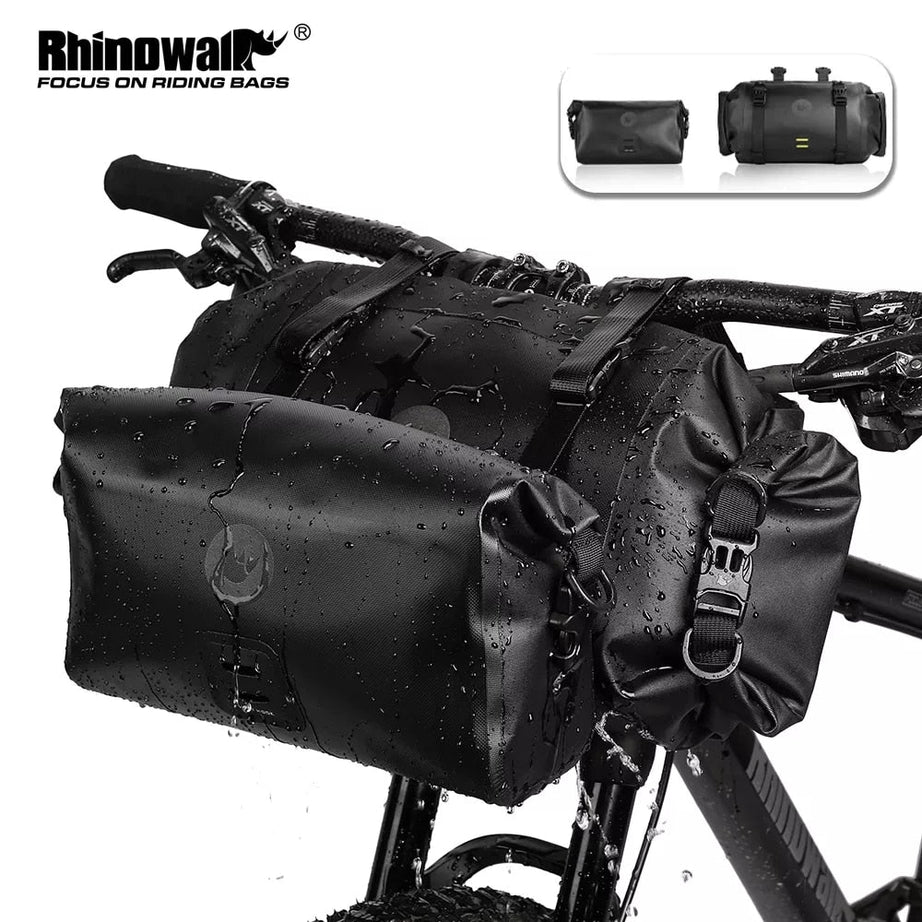 Sacoche de guidon vélo / bikepacking "Rhinowalk - X2 series" - Planète Rando