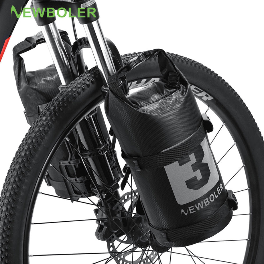 Sacoche de vélo 100% imperméable sur fourche de vélo 3L / 7L "NEWBOLER - BAG204" - Planète Rando