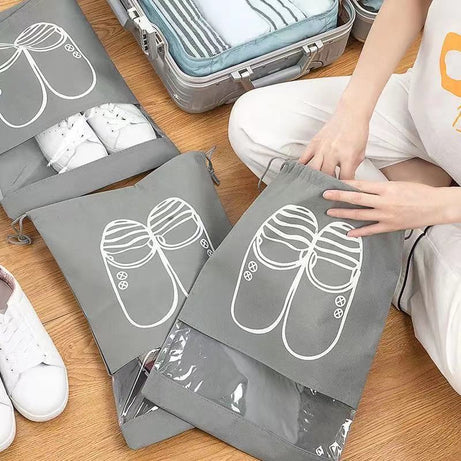 L'organisateur de voyages de stockage étanche sport Shoe Set sac à  fermeture éclair en polyester Sac à chaussures - Chine Sac à chaussures et  sport prix