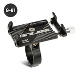 Support téléphone vélo HONEVER GUB Series, rotatif et ajustable, pour guidon VTT, largeur 55-100mm, clamp robuste.