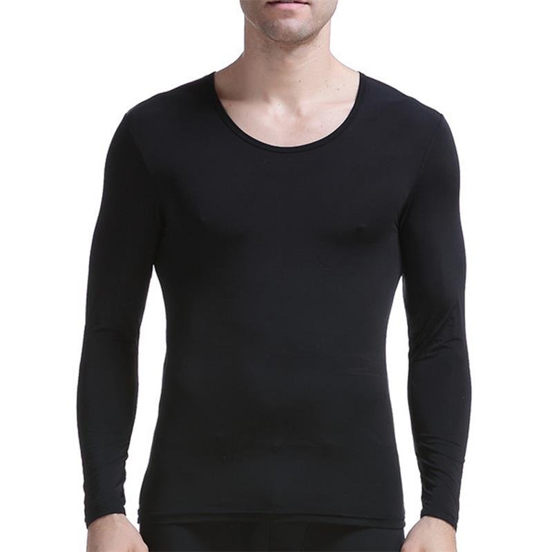 CHICTRY Homme T-Shirt Thermique Manches Longues Haut Thermique