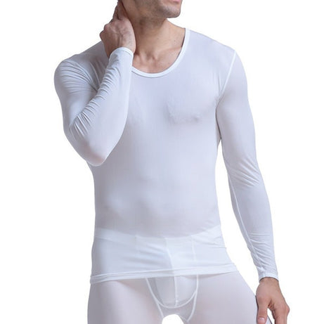 T-shirt à manches longues / sous-vêtement thermique pour homme
