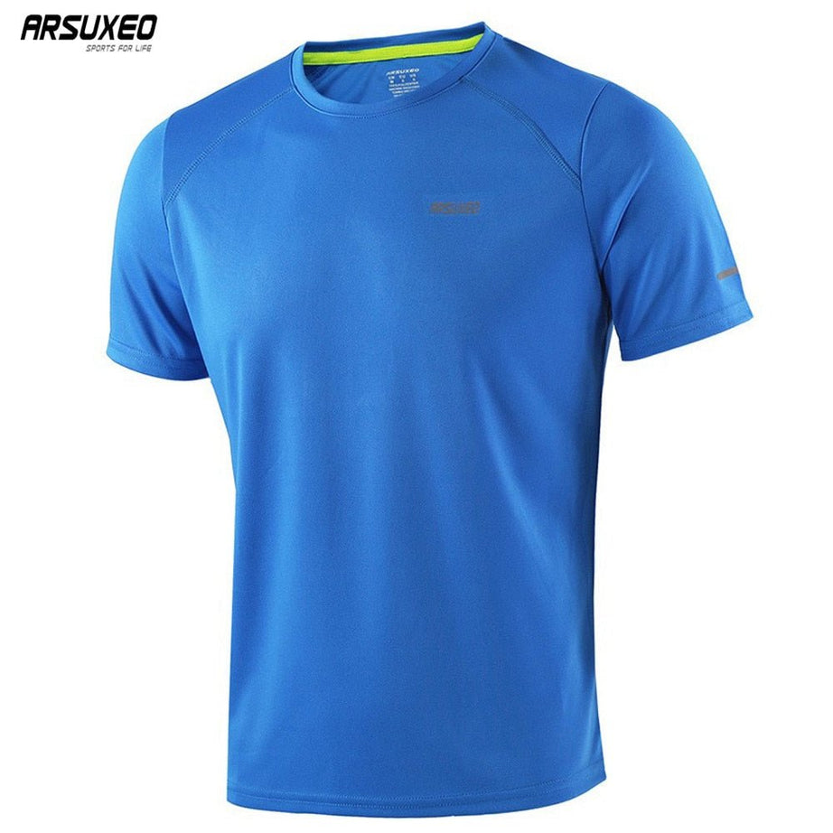 T-shirt de sport à manches courtes pour homme "ARSUXEO - Running" - Planète Rando
