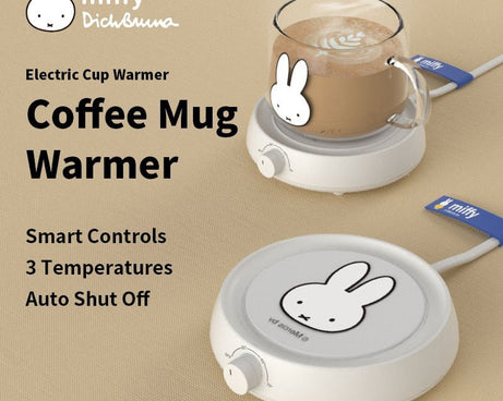Tasse chauffante avec 3 réglages de température "Miffy – Cup warmer" - Planète Rando