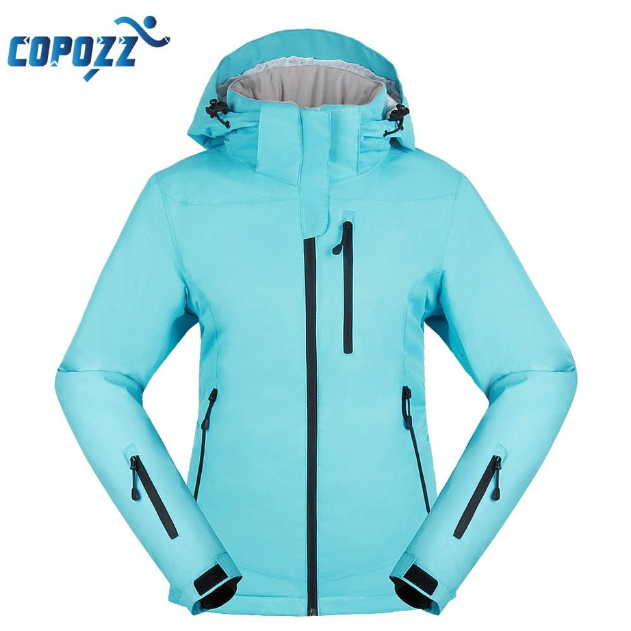 Veste de ski / manteau d'hiver chaud & imperméable pour femme "COPOZZ – SPT Ski suit" - Planète Rando